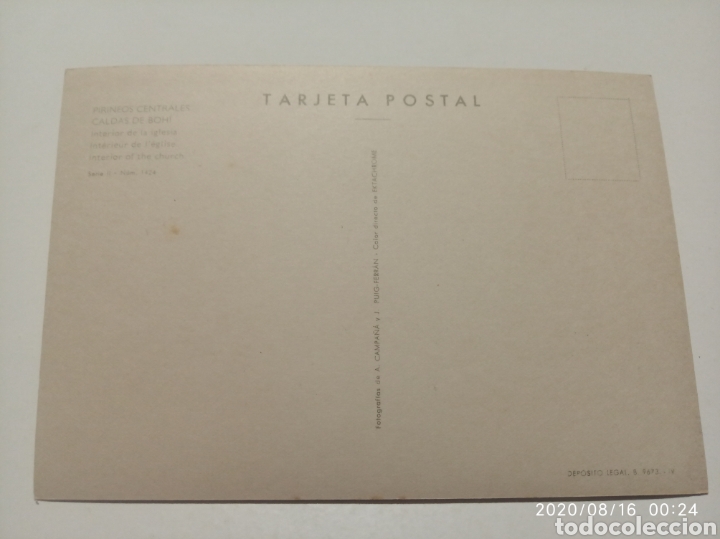 Postales: Caldas de bohi postal - Foto 2