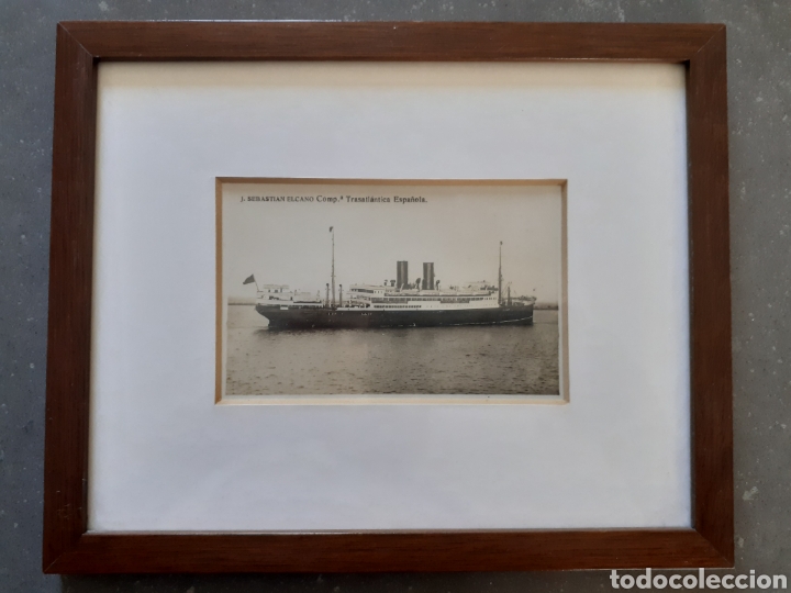 Postales: 5 cuadros con antiguas postales de barcos - Foto 5