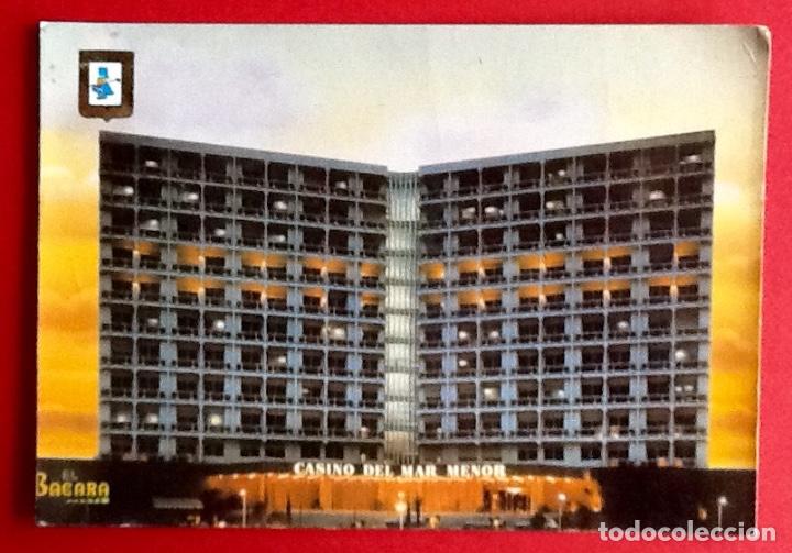 Cartoline: LA MANGA-MURCIA. CASINO DEL MAR MENOR. CIRCULADA ENVIO INCLUIDO.