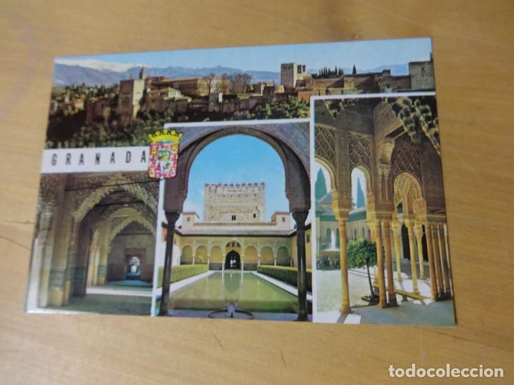 Postales: Postal Granada Vista del palacio &aacute;rabe - Foto 1