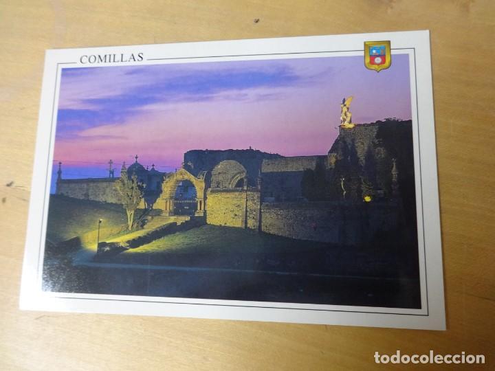 Postales: Postal Comillas, cementerio &aacute;ngel de Limona - Foto 1