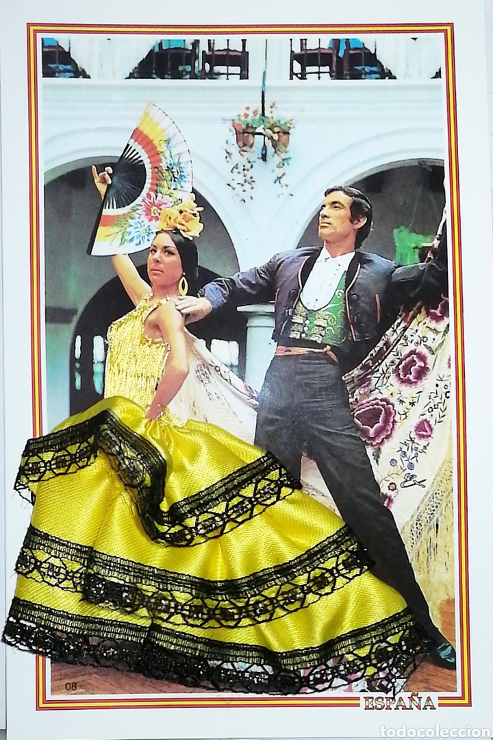 Postales: Postal bordada o vestida - Foto 1