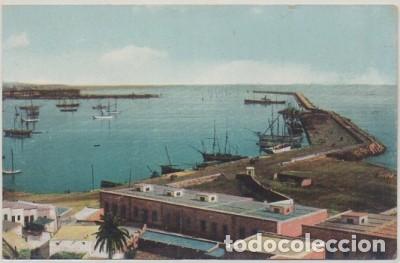 Postkarten: POSTAL ANTIGUA DE ALMERIA. VISTA DEL MUELLE   P-ANAL-112
