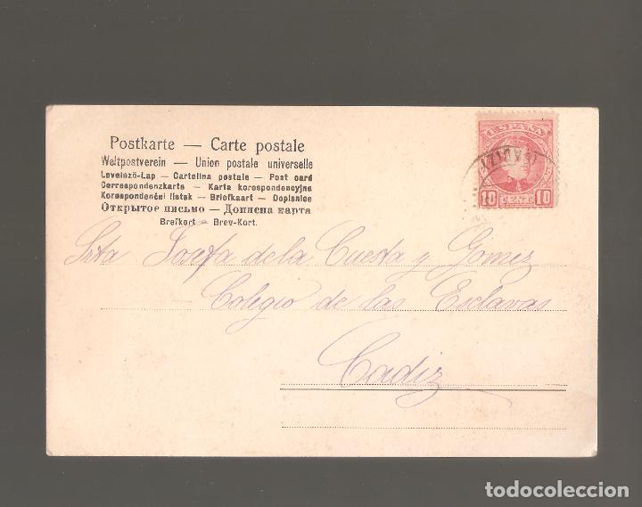 Postales: 1 postal chica antigua - Foto 2