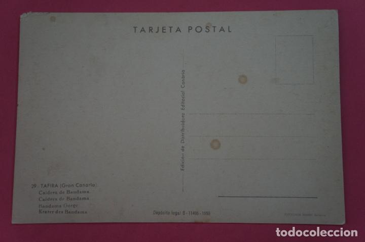 Postales: POSTAL SIN CIRCULAR DE TARIFA GRAN CANARIA LOTE 21 - Foto 2