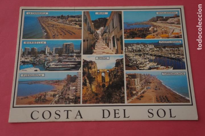 Postales: POSTAL SIN CIRCULAR DE COSTA DEL SOL MALAGA LOTE 33 - Foto 1