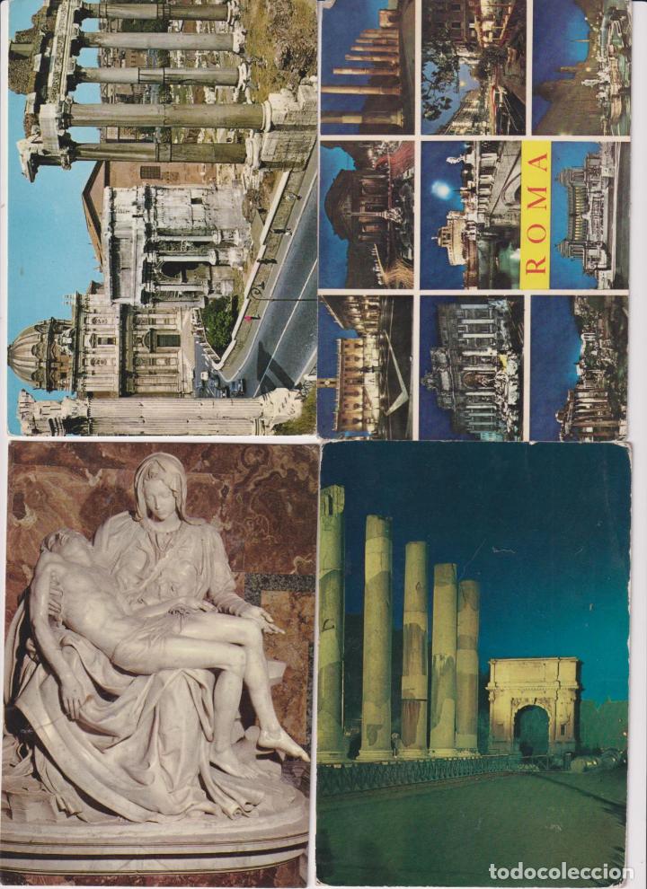 Postales: Lote de 4 Postales de Roma - Foto 1