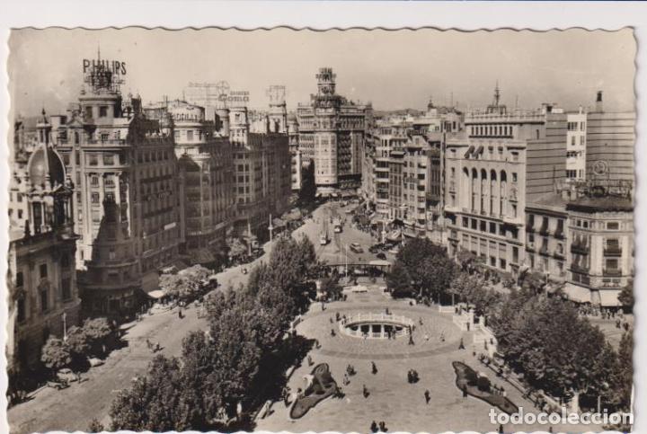 Postales: Foto-Posta. Valencia. Plaza del Caudillo - Foto 1