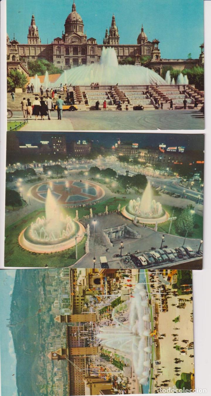 Postales: Lote de 3 Postales de Barcelona - Foto 1