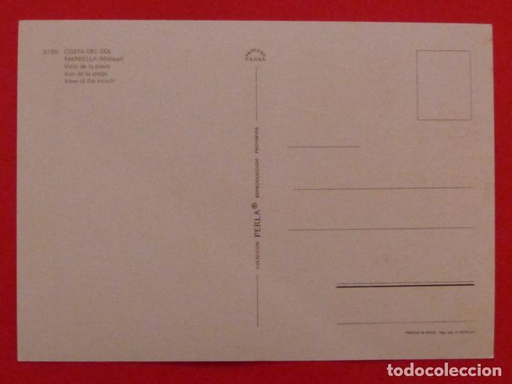 Postales: POSTAL SIN CIRCULAR DE COSTA DEL SOL MARBELLA LOTE 38 - Foto 2