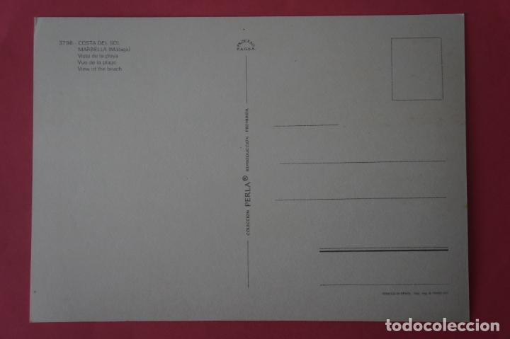 Postales: POSTAL SIN CIRCULAR DE MARBELLA MALAGA LOTE 45 - Foto 2