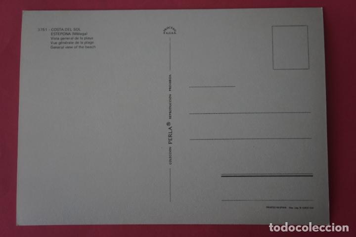 Postales: POSTAL SIN CIRCULAR DE ESTEPONA MALAGA LOTE 45 - Foto 2