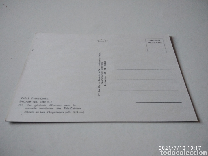 Postales: Valls de Andorra Telecabina - Foto 2