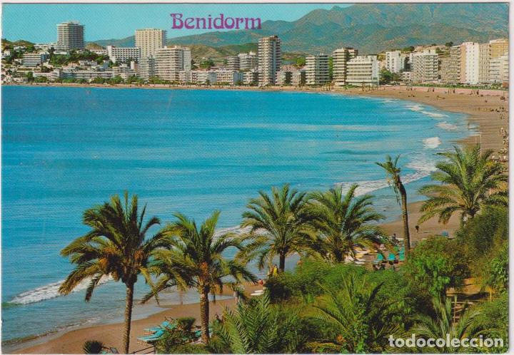 Postales: Benidorm. Playa de Poniente - Foto 1