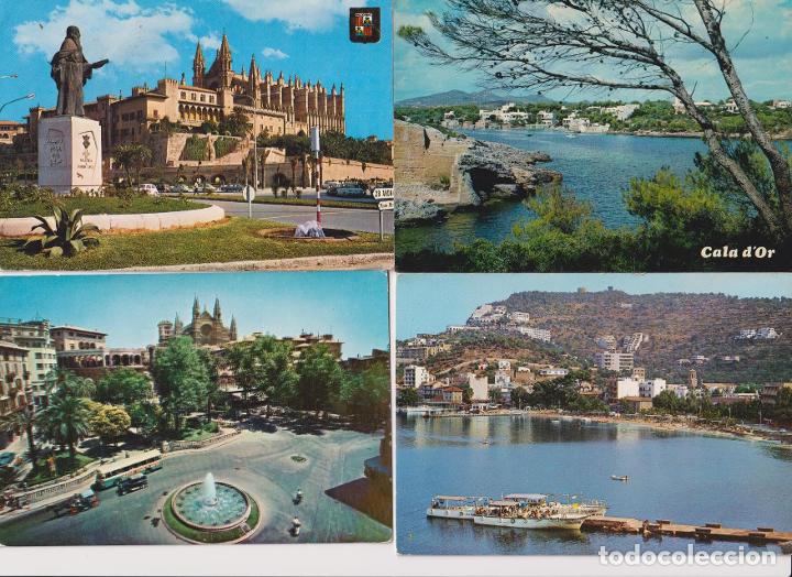 Postales: Mallorca. Lote de 4 Postales. A&ntilde;os 70 - Foto 1
