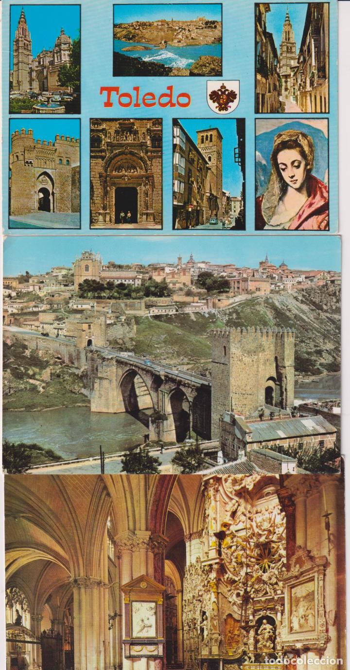 Postales: Toledo. Lote de 3 postales - Foto 1