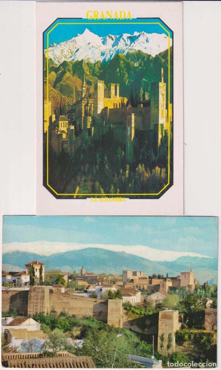 Postales: Granada. Lote de 2 Postales de La Alhambra - Foto 1