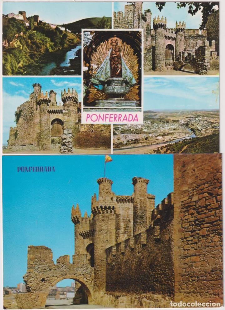 Postales: Ponferrada. Lotes de 2 Postales - Foto 1