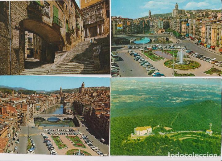 Postales: Gerona. Lote de 4 postales - Foto 1