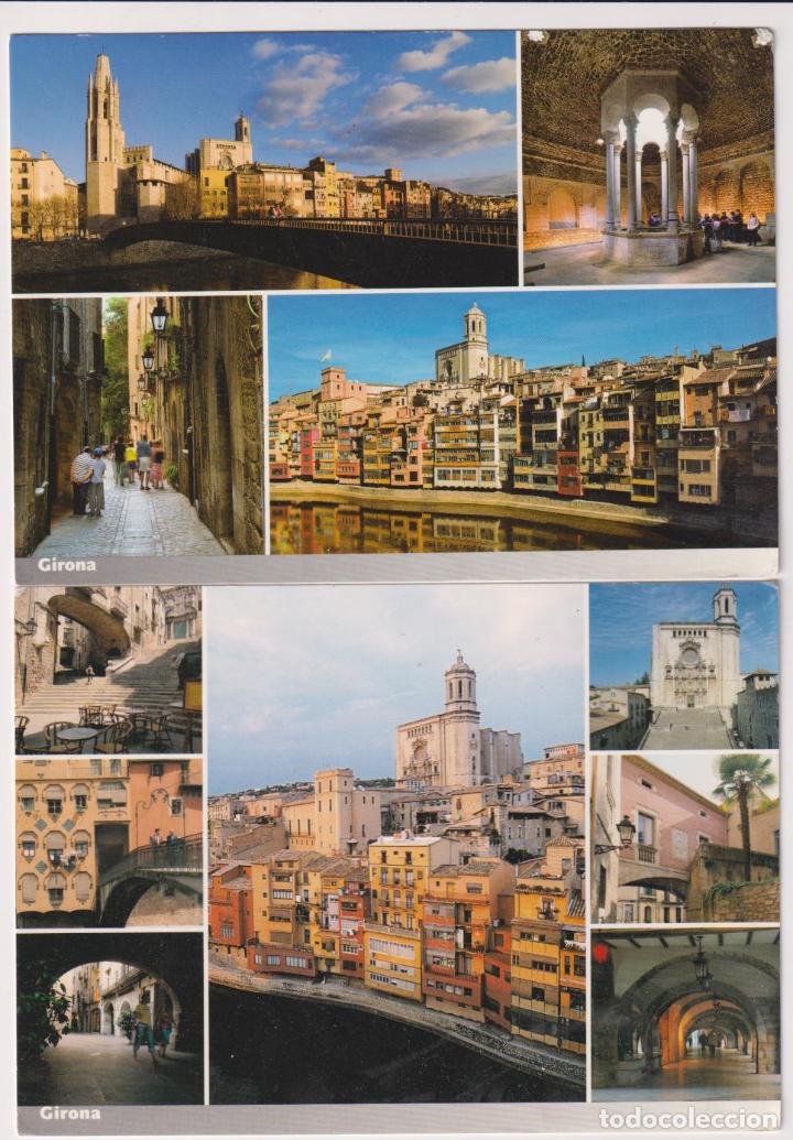 Postales: Gerona. Lote de 2 postales - Foto 1
