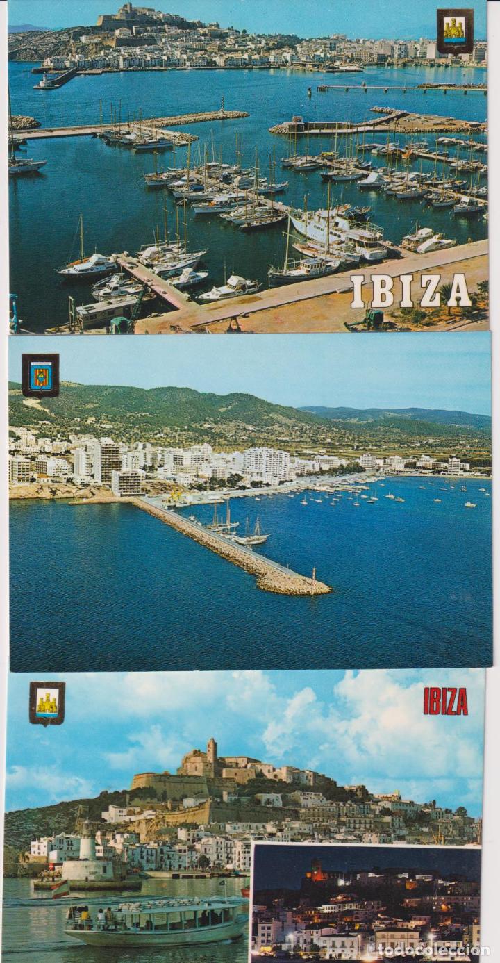 Postales: Ibiza. Lote de 3 postales de Isla Blanca - Foto 1