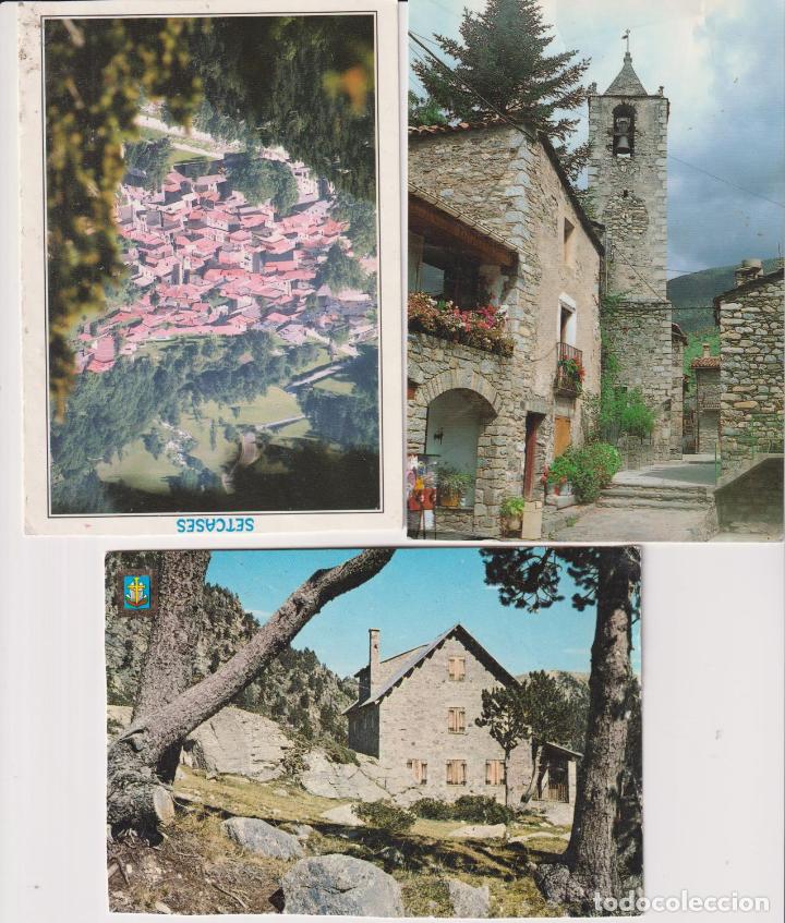 Postales: Pirineo Catal&aacute;n. Lote de 3 postales, Setcases - Foto 1