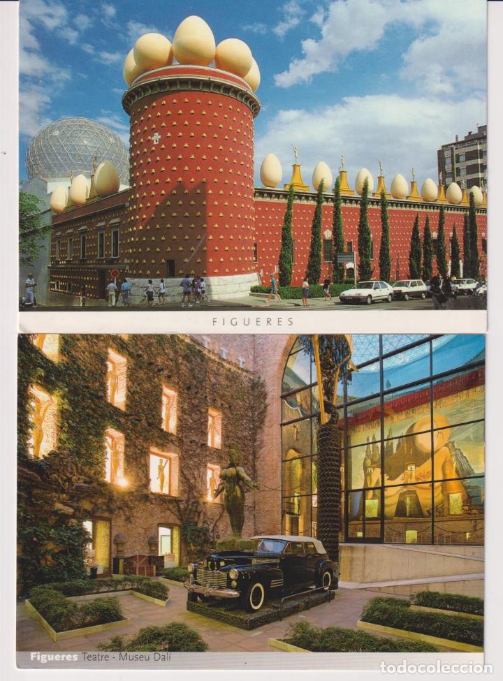Postales: Figueres. Lote de 2 postales - Foto 1
