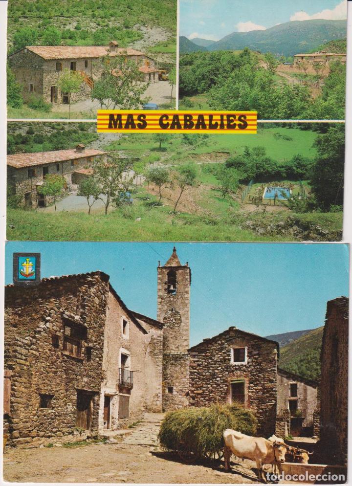 Postales: Gerona. Lote de 2 postales: Setcases y Mas Cabalies. - Foto 1