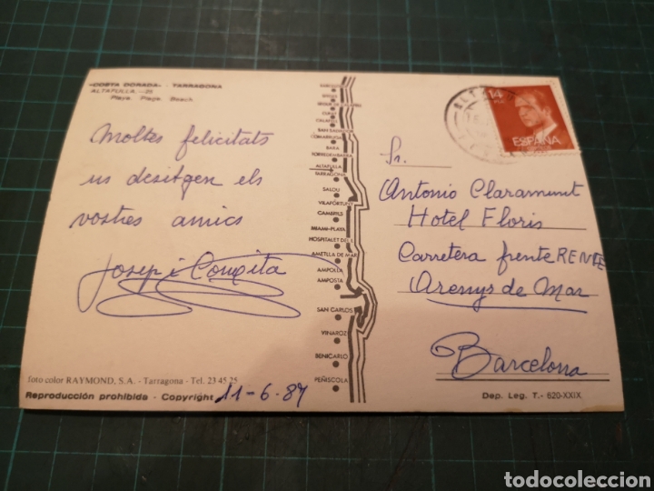 Postales: Postales Playas 60s - 70s - Foto 11