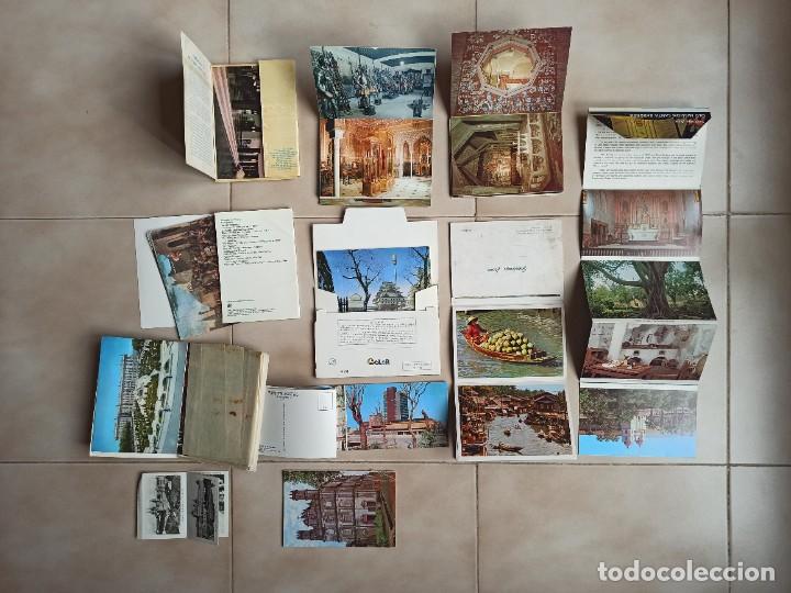 Postales: Lote 11 libritos postales, variados - Foto 1