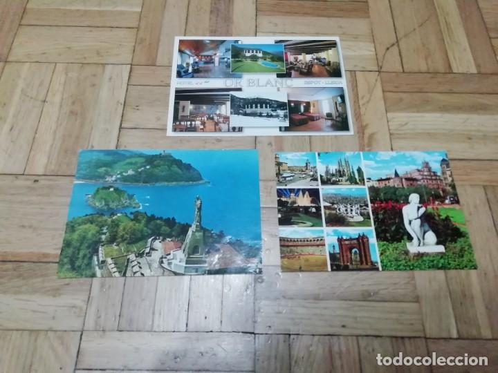 Postales: Lote 291. 3 postales, sin escribir - Foto 1