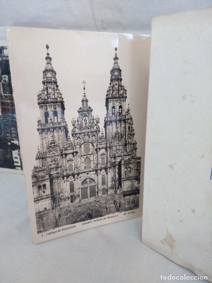 Postales: Librito de postales. Zaragoza, Murcia y Santiago. - Foto 10
