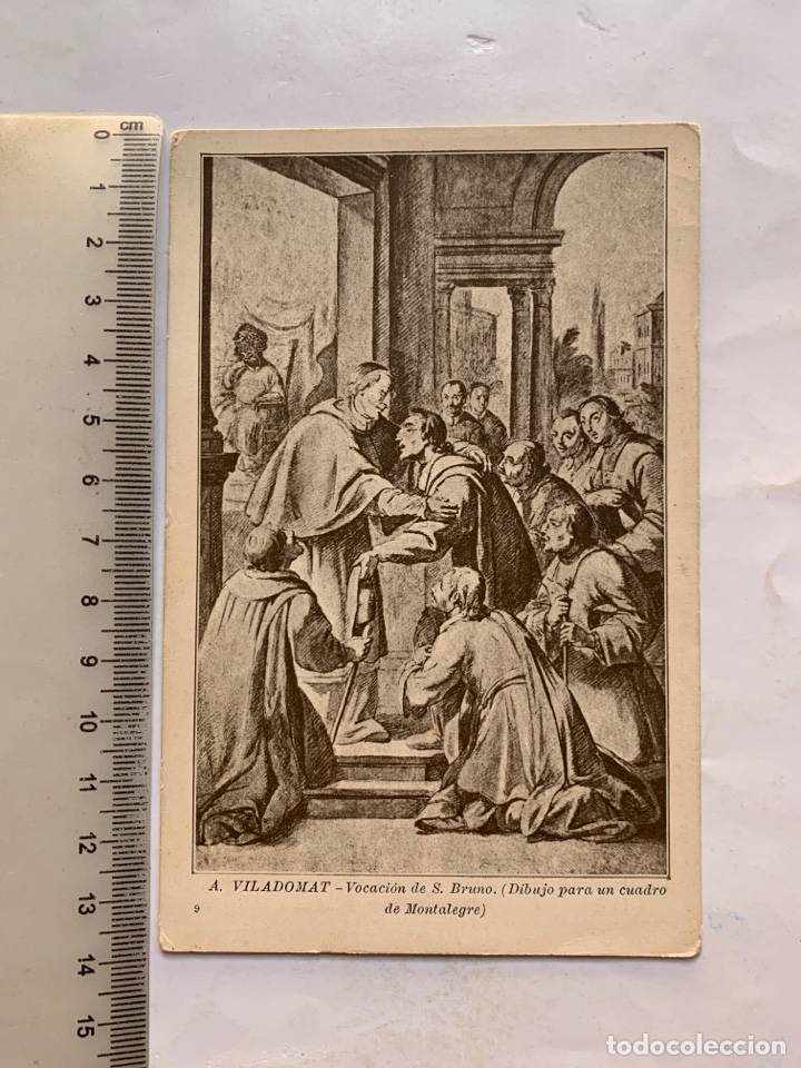 Postcards: POSTAL. A. VILADOMAT. VOCACI&Oacute;N DE SAN BRUNO. H. J. T.