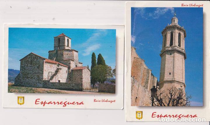 Postales: Esparraguera. Lote de 2 postales - Foto 1