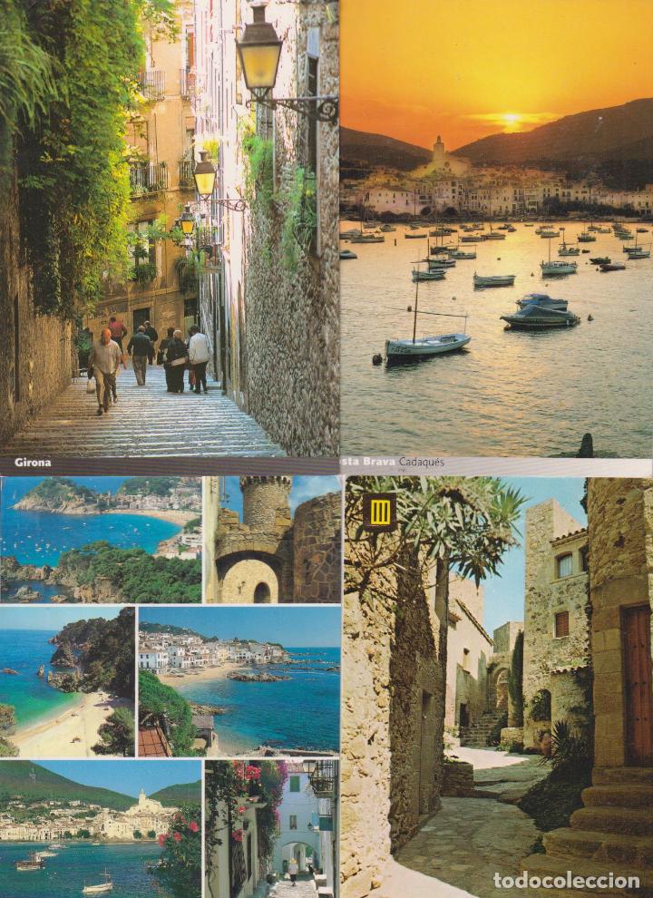 Postales: Lote de 4 Postales de Costa Brava - Foto 1