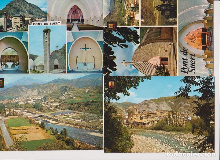 Postales: Lote de 4 Postales:- Pirineo Catal&aacute;n, L&eacute;rida - Foto 1