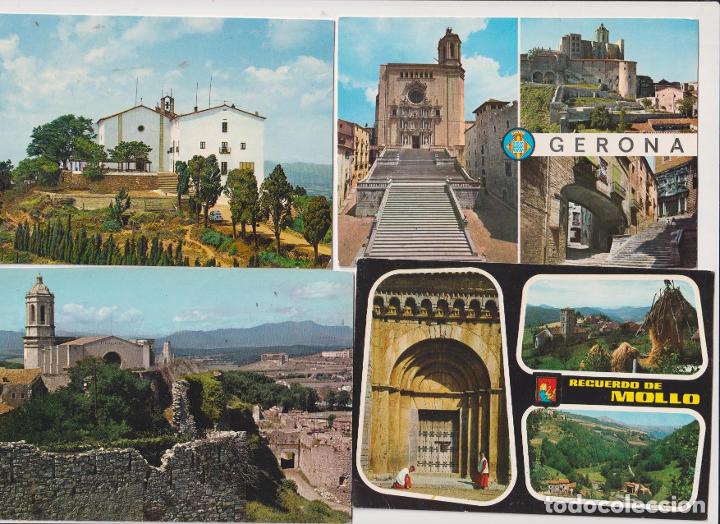 Postales: Gerona. Lote de 4 postales - Foto 1