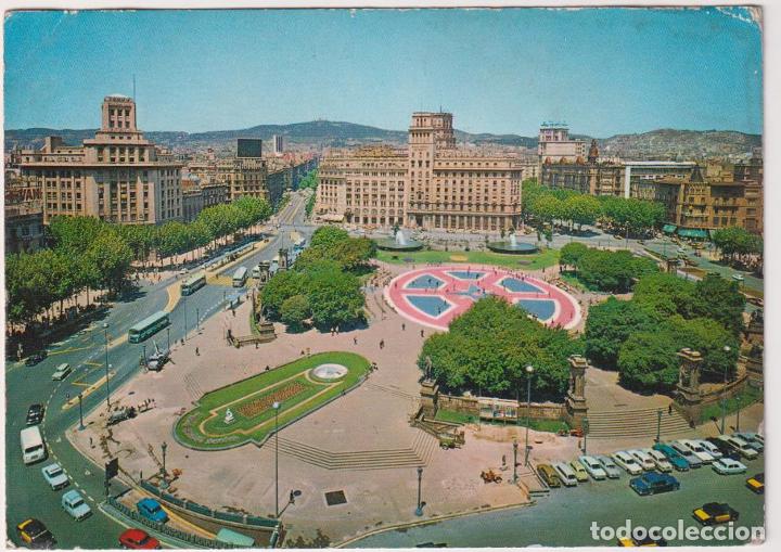 Postales: Barcelona. Plaza de Catalu&ntilde;a - Foto 1