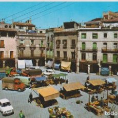 Postales: LOTE B-POSTAL AÑO 1968 MERCADO COCHES CAMIONES IGUALADA BARCELONA. Lote 342100068