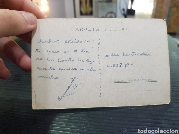 Postales: Antigua postal Conchado. Casta&ntilde;era. (L26) - Foto 2
