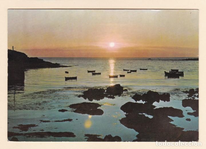 Postales: RECUERDO DE ESPA&Ntilde;A. PUESTA DEL SOL (1966) - Foto 1