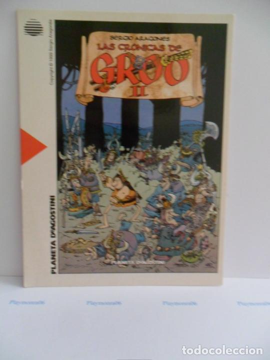 Postales: CROMO C2 PLANETA, LAS CRONICAS DE GROO II - Foto 1