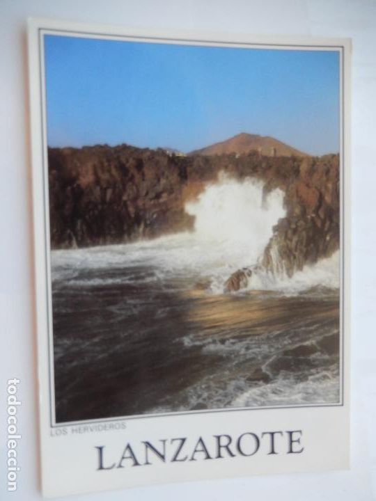 Postales: LANZAROTE - LOS HERVIDEROS - 1989- TARJETA POSTAL - Foto 1