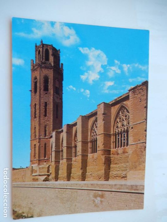 Cartes Postales: LERIDA , SEO ANTIGUE, TORRE Y CLAUSTRO - A&Ntilde;OS 60- TARJETA POSTAL