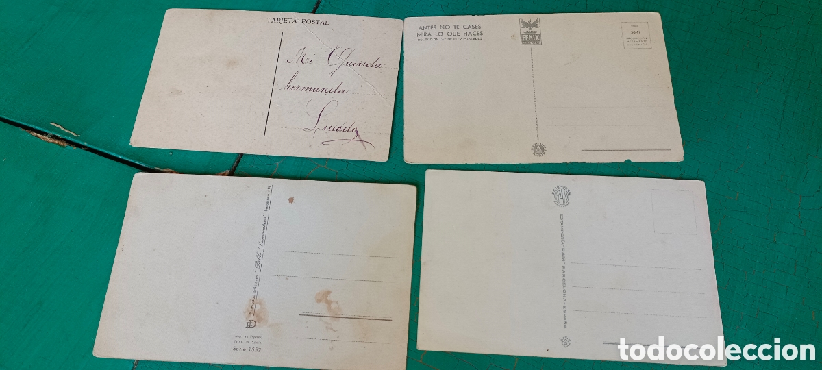 Postales: Postales c&oacute;micas y S&aacute;tiras (lote de 13) - Foto 7