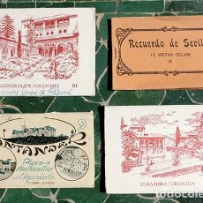 Postales: POSTALES - RECUERDO - SANTANDER / PLAYA ARISTOCRÁTICA - GRANADA / ALHAMBRA / GENERALIFE - SEVILLA