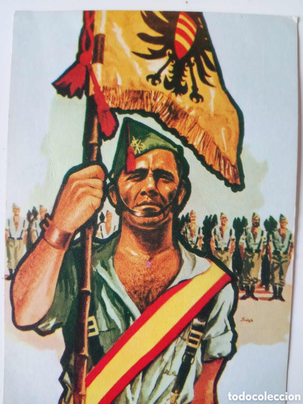 Postales: Postal gui&oacute;n de La Legi&oacute;n - Foto 1