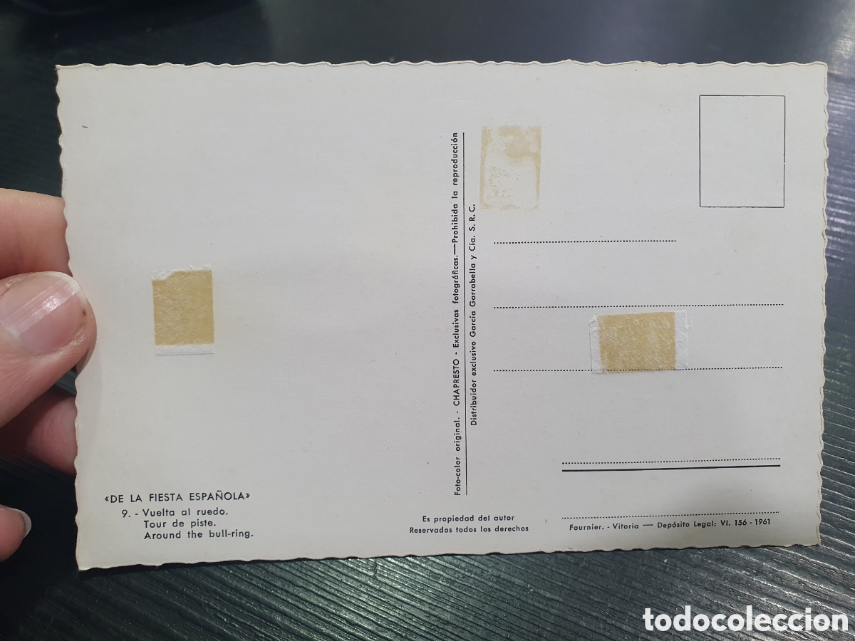 Postales: Postal toreros. (L62) - Foto 2