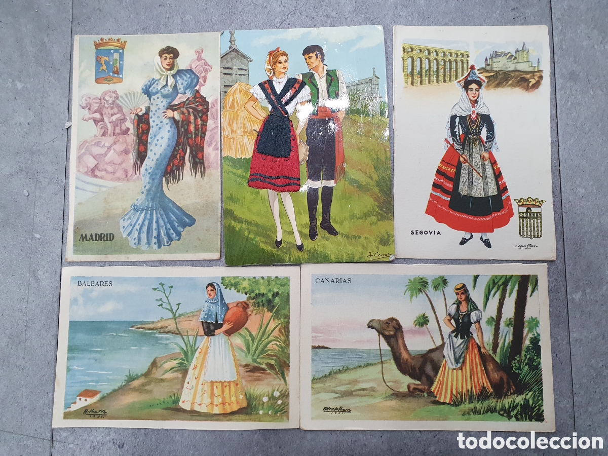 Postales: Lote de postales de regiones de Espa&ntilde;a. (L73) - Foto 1