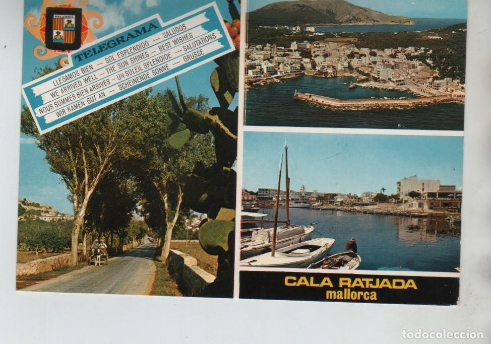 Postales: POSTAL CALA RATJADA MALLORCA ISLAS BALEARES - Foto 1